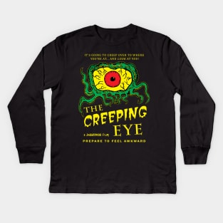 The Creeping Eye Kids Long Sleeve T-Shirt